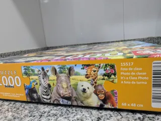 Puzzle Educa 1000 Piezas Selfies Animales