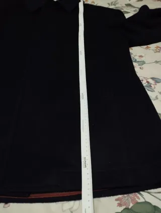 Cappotto da uomo blu lobo marino