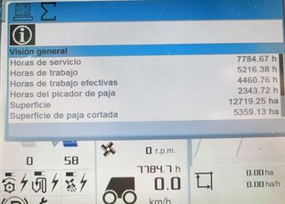 Cosechadora Claas Tucano 340.