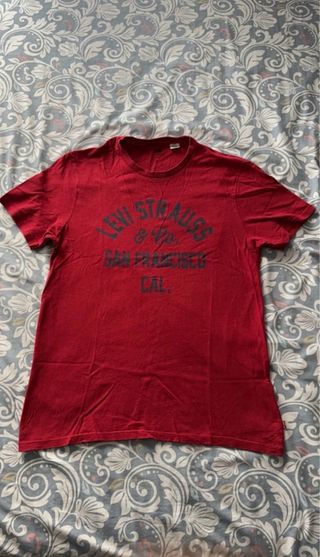 Camiseta Levi's Roja Talla M