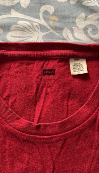 Camiseta Levi's Roja Talla M