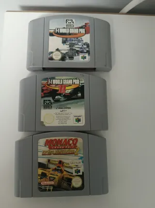 Giochi N64 F1 World Grand Prix e Monaco GP
