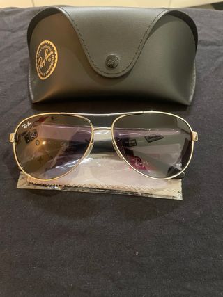 Ray-Ban Occhiali da Sole Aviator Oro/Argento