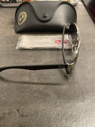 Ray-Ban Occhiali da Sole Aviator Oro/Argento