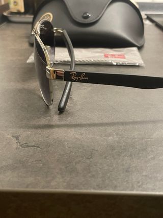 Ray-Ban Occhiali da Sole Aviator Oro/Argento