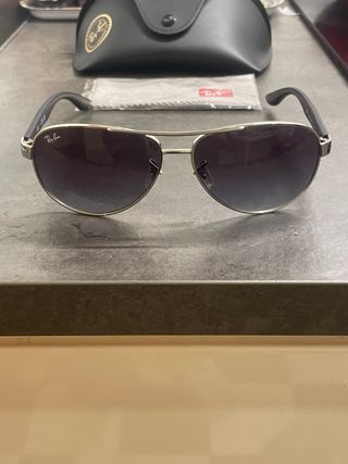 Ray-Ban Occhiali da Sole Aviator Oro/Argento