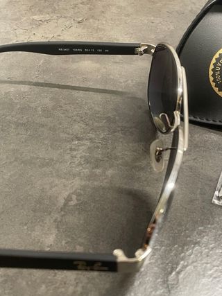 Ray-Ban Occhiali da Sole Aviator Oro/Argento