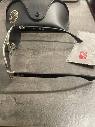 Ray-Ban Occhiali da Sole Aviator Oro/Argento