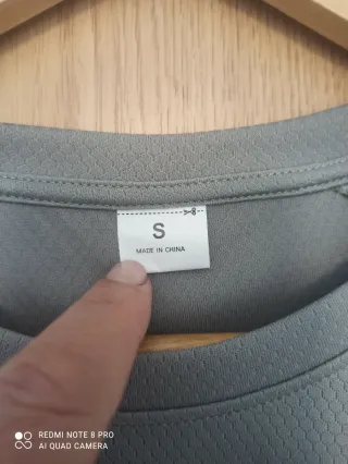 Camiseta manga larga, talla S