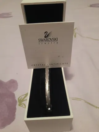 Pulsera Swarovski Plata