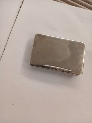 Portapillole in argento