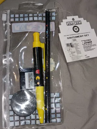 Set Papelería Pac-Man