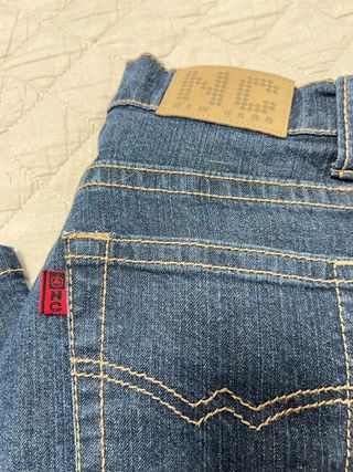 Tejano New Core Talla 40 Azul Mujer