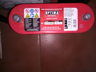 Batería Coche Optima RedTop 6V