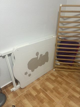 Culla Trama bianca con orso