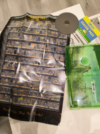 Fallout 4 Xbox One + Poster Perks y Manual.