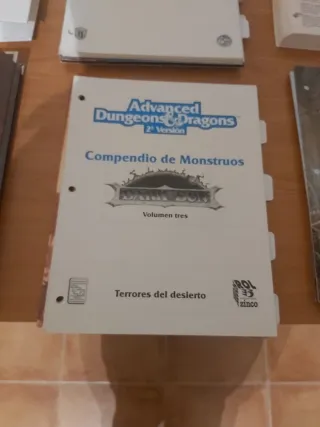 ROL Compendio Monstruos Dark Sun D&D 2ª Ed.