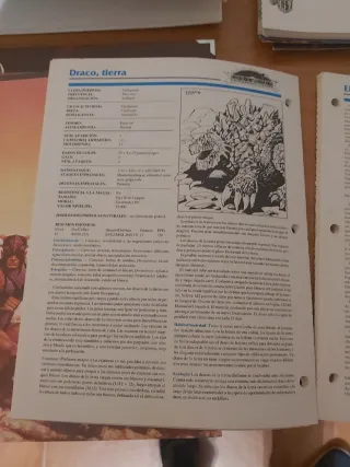 ROL Compendio Monstruos Dark Sun D&D 2ª Ed.