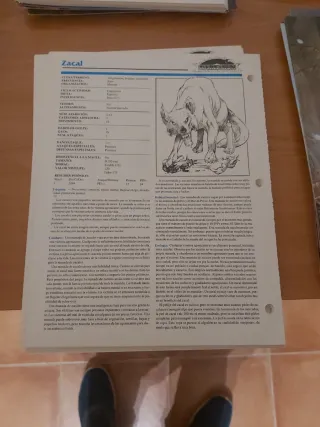 ROL Compendio Monstruos Dark Sun D&D 2ª Ed.