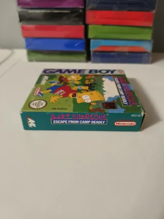 Bart Simpsons Escape From Camp Deadly Game Boy