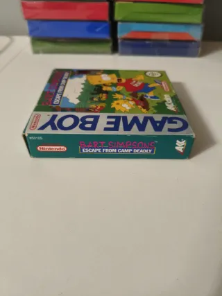 Bart Simpsons Escape From Camp Deadly Game Boy