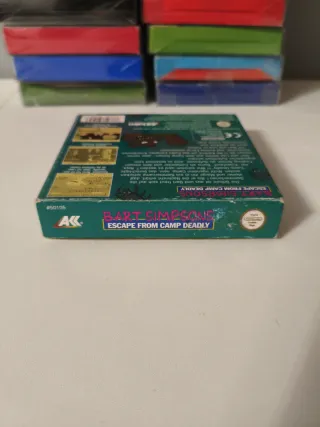 Bart Simpsons Escape From Camp Deadly Game Boy