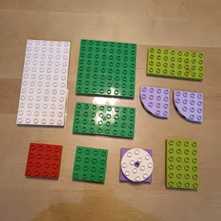 Lote Placas Lego Duplo Original