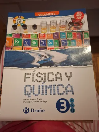 Física y química 3°ESO volumen 2