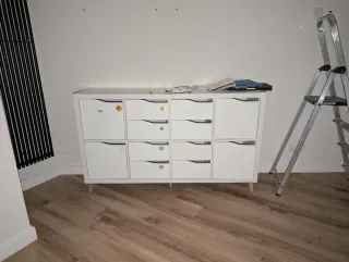 Estantería modular blanca Ikea