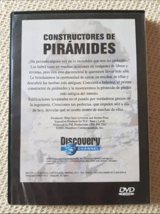 DVD Constructores de Pirámides Discovery Channel