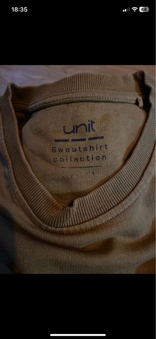 Sudadera Unit Hombre Verde Oliva