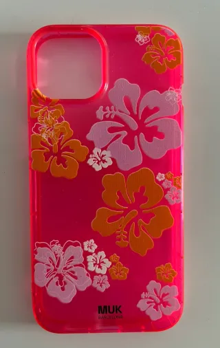 Funda iPhone 13 MUK Flores Tropicales