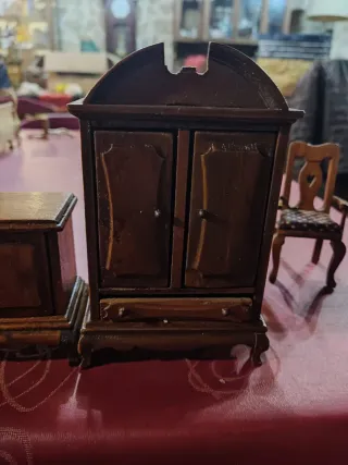 4 pezzi in miniatura per casa delle bambole