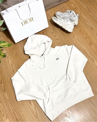 Sudadera Dior Blanca - Talla M - Como nueva