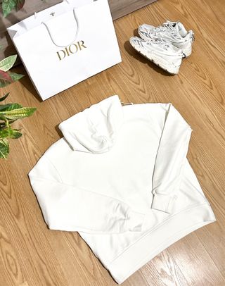 Sudadera Dior Blanca - Talla M - Como nueva