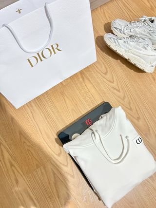 Sudadera Dior Blanca - Talla M - Como nueva