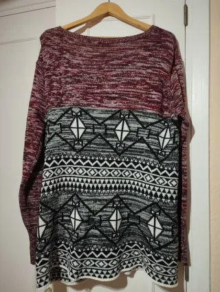 Cárdigan Rebeca Talla 46-48 Multicolor