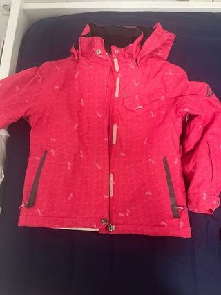Chaqueta de esquí McKinley rosa niña talla 8