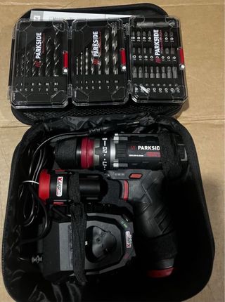 Atornillador Parkside 12V performance  COMPLETA