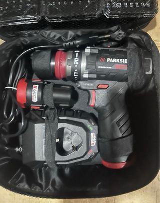 Atornillador Parkside 12V performance  COMPLETA