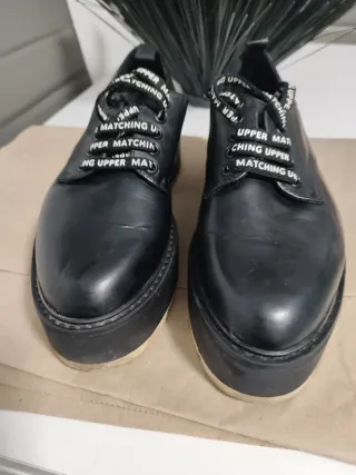 Mocasines plataforma negros