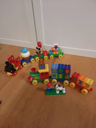 Lote 2 treni Lego Duplo