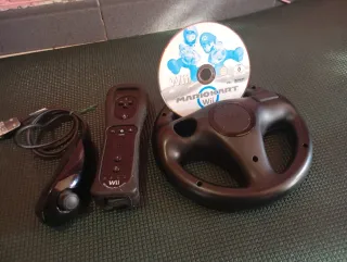 Lote Wii: Volante, Mando y Mario Kart