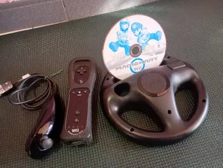 Lote Wii: Volante, Mando y Mario Kart