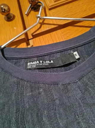 Camiseta Bimba y Lola gris oscuro