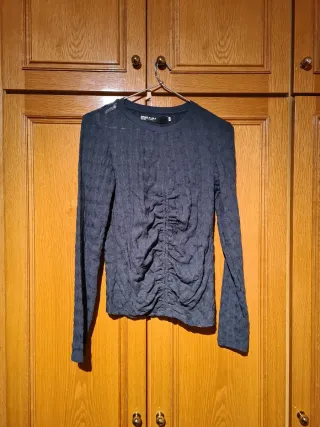 Camiseta Bimba y Lola gris oscuro