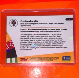 Carta Cristiano Ronaldo Topps NOW Euro 2024