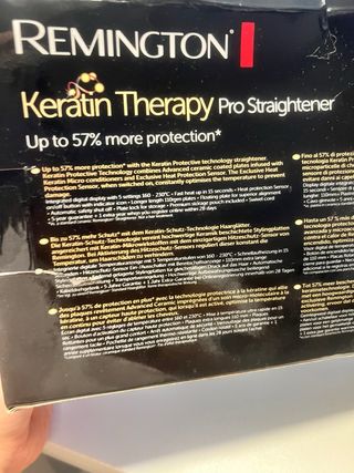 Plancha Remington Keratin Therapy Pro