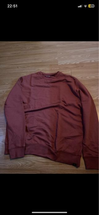 Sudadera Easy Wear Hombre Roja
