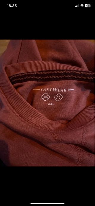 Sudadera Easy Wear Hombre Roja